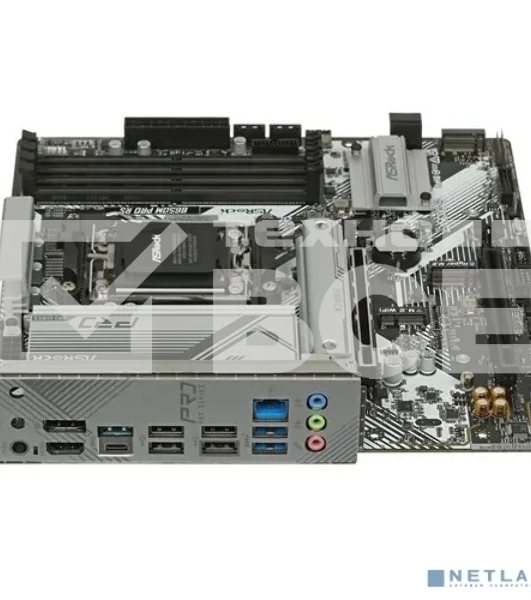 Материнская плата ASRock B650M PRO RS, AM5, AMD B650, 4xDDR5, 4xSATA, 3xM.2, 1xPCIe 4.0 x16, 1xPCIe 3.0 x4, 1xDP, 1xHDMI, 1x2.5Gb LAN, 1xUSB-C 10Gbps, 1xUSB-A 10Gbps, 2xUSB-A 5Gbps, 4xUSB-A 2.0, 3x3.5 мм, 7.1, mATX