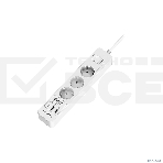 Удлинитель с USB зарядкой Harper UCH-440 White PD3.0, фото 1