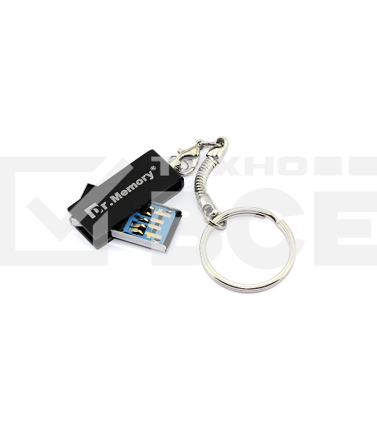 Флеш диск USB Dr. Memory 005 32Гб, USB 3.0, серебристый