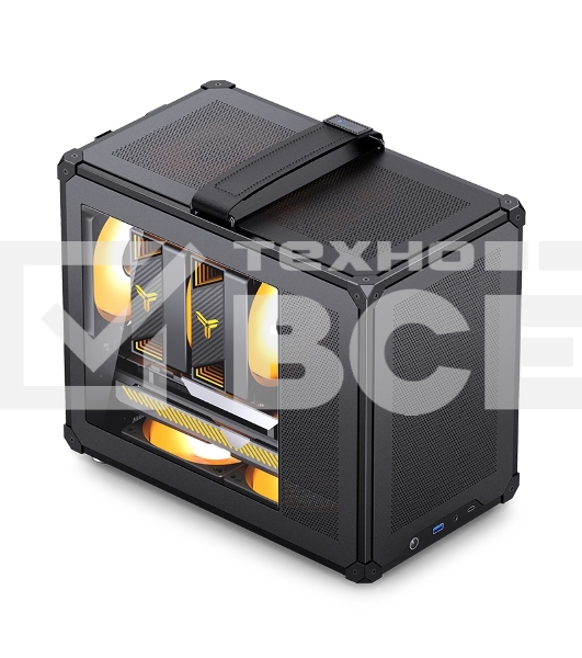 Корпус без блока питания JONSBO Computer Case C6 MAX black
