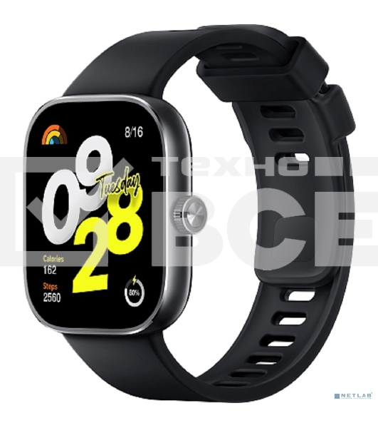 Умные часы Xiaomi BHR7854GL REDMI WATCH 4 OBSID. черный