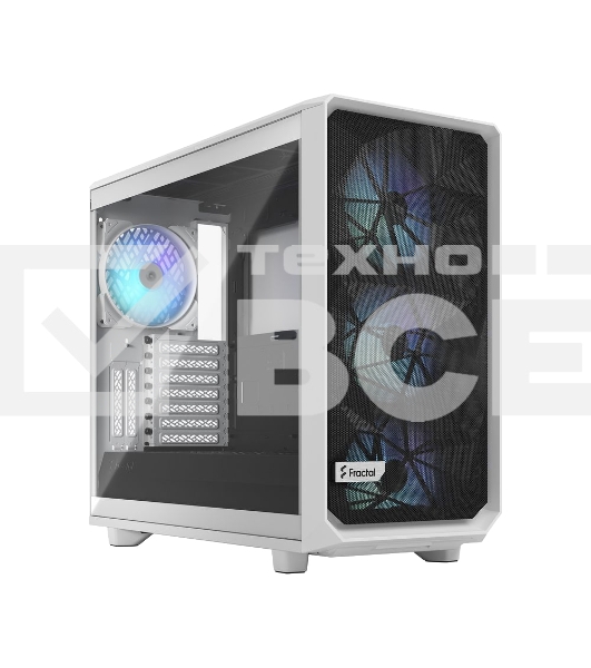 Корпус Fractal Design Meshify 2 RGB White TG Clear Tint / FD-C-MES2A-08