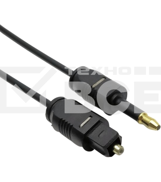 Оптический кабель (Toslink)-M -- >(Toslink)-miniM,1m, Telecom <TOC2023-1M>