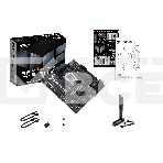 Материнская плата ASUS TUF GAMING B850M-E WIFI, AM5, AMD B850, 4xDDR5, 4xSATA, 3xM.2, 1xPCIe 5.0 x16, 1xPCIe 4.0 x16, 1xPCIe 3.0 x1, 1xHDMI (v2.1), 2xDP (v1.4), 1x2.5Gb LAN, Wi-Fi 6E, Bluetooth 5.3, 1xUSB-C 10Gbps, 2xUSB-A 10Gbps, 2xUSB-A 5Gbps, 4xUSB-A 2.0, 1xPS/2, 3x3.5 мм, 7.1, mATX, фото 1