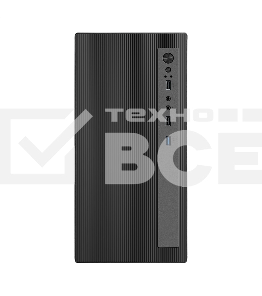 Компьютерный корпус Minitower ExeGate BAA-303MU-UNS450 (mATX, БП UNS450 с вент. 12см, 2*USB+1*USB 3.0, HD Audio, черный)