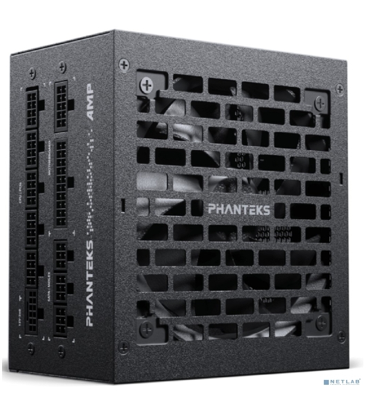 Блок питания PHANTEKS AMP GH 850W (80 Plus Gold, ATX 3.1, PCIe 5.1, APFC, 120мм Fan, Fully Modular, Black)/ PH-P850GH_BK01