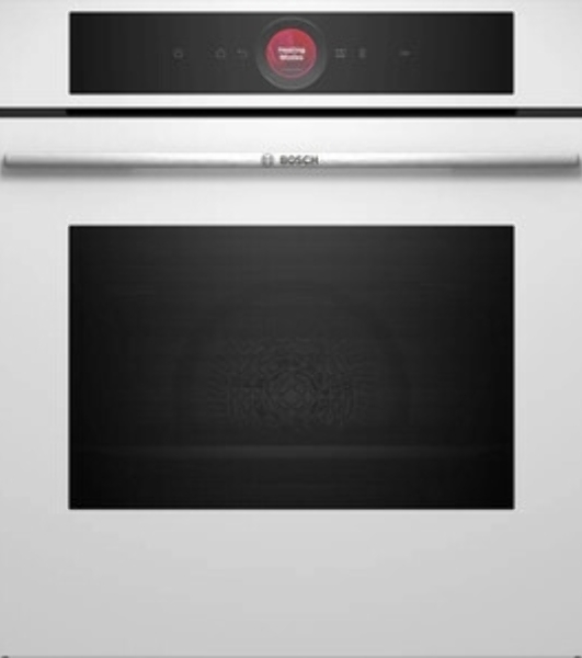 Встраиваемый духовой шкаф электрический Bosch Serie 8 HBG7341W1 белый