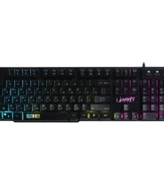 Клавиатура Qumo Dragon War Unicorn K01 проводная, USB Type-A, чёрный