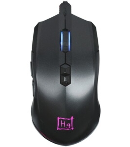 Мышь беспроводная Harper Gaming Spigot WGM-01 черный, 4000 dpi, радиоканал, USB, кнопки - 7