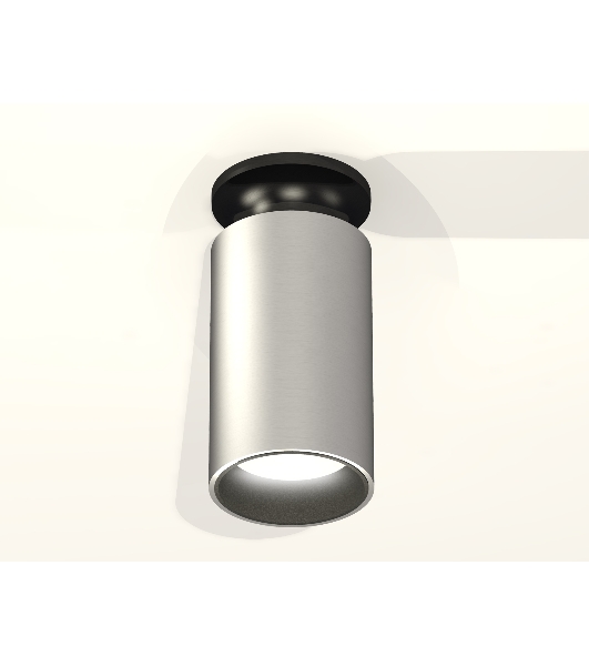 Светильник Ambrella Light XS6324101 SSL/PBK/SBK серебро песок/черный полированный/черный песок MR16 GU5.3