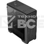 Компьютерный корпус Aerocool / Formula Ore Saturn FRGb-G-BK-v1 (2xUSB, 2xAudio, 0.5 мм,3x120 мм FAN, прозрачная стенка-закаленное стекло, ATX,, фото3