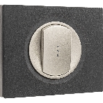 Лицевая панель для выключателя с индикацией титан, фото10