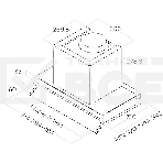 Встраиваемая вытяжка ELICA BOXIN LX/IX/A/60-PRF0114760A, 60 см, 1000 м3/ч, нержавеющая сталь, фото7