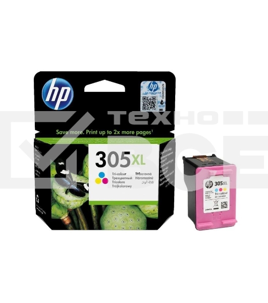 Картридж струйный HP 305XL 3YM63AE многоцветный (200стр.) для HP DJ 2320/2710/2720