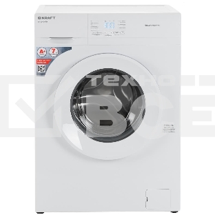 Стиральная машина Kraft KF-ED7206W белый, загрузка фронтальная 7 кг, 1000 об/мин., класс: А+