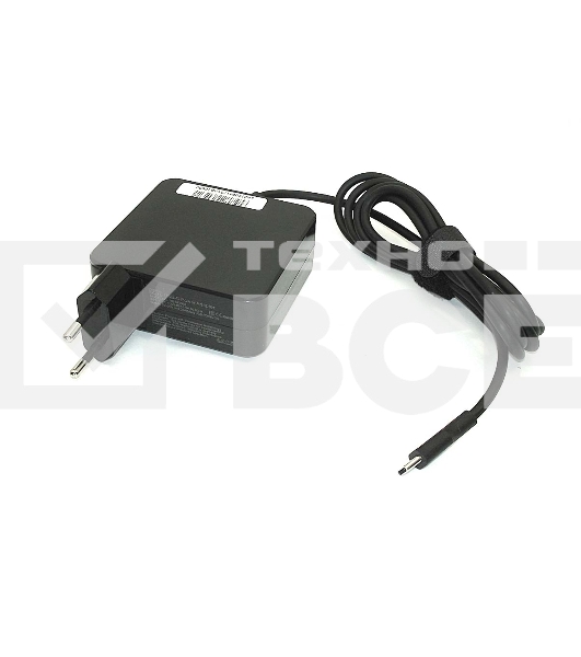Блок питания (сетевой адаптер) для ноутбуков Xiaomi 65W USB Type-C OEM черный