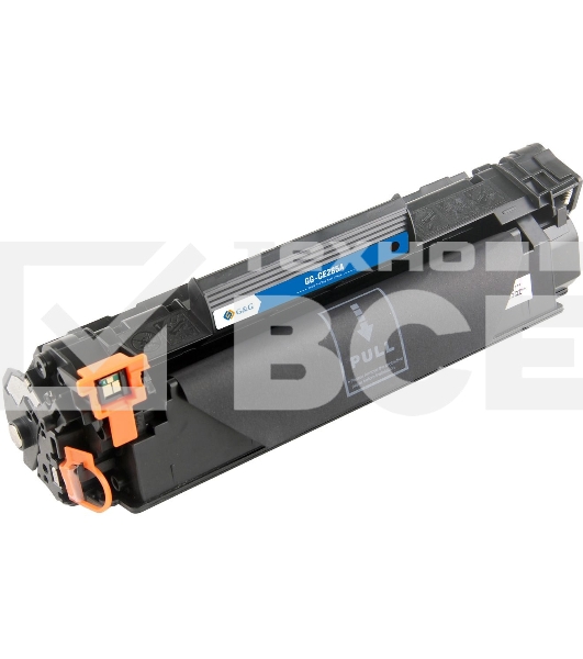 Картридж лазерный G&G GG-CE285A черный (1600стр.) для HP LJ Pro P1102/P1102w/1214nfh/M1132/M1212nf MFP/M1217nfw MFP