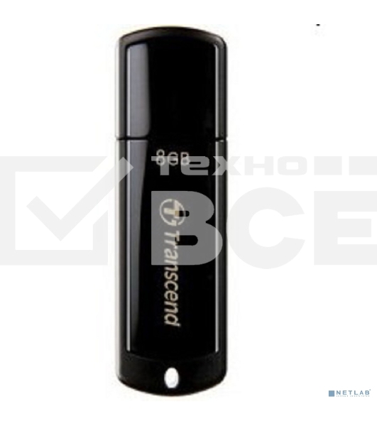Флеш диск Transcend 8Gb Jetflash 350 TS8GJF350 USB2.0 черный