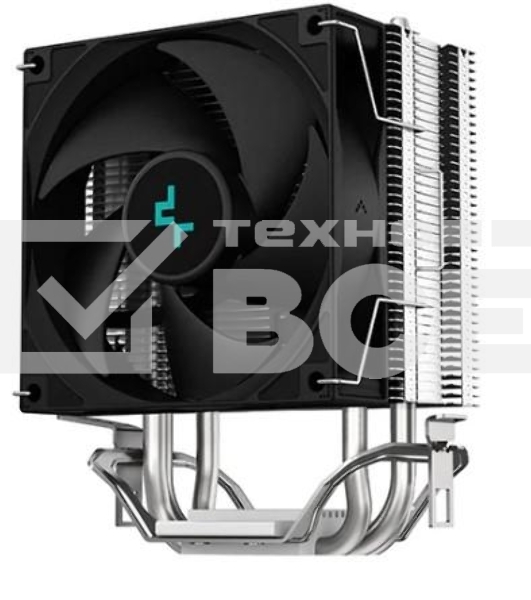 Кулер для процессора DEEPCOOL AG300 серебристый, 92 мм, алюминий/медь, 3050 об/мин, 30.5 дБ, 4 pin, 150 Вт, 129 мм