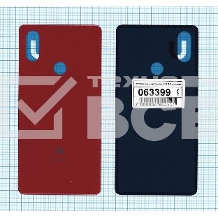 Задняя крышка для Xiaomi Mi 8 SE красная