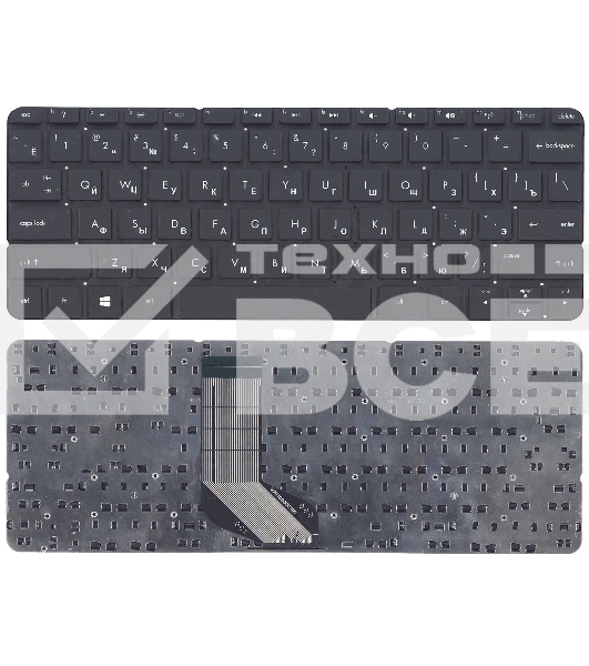 Клавиатура для ноутбука HP Envy X2 черная
