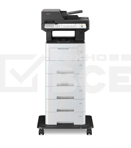 МФУ лазерный Kyocera ECOSYS MA4500ix (110C113NL0), A4, ч/б, печ. до 45 стр/мин., скан. до 60 стр/мин. (ч/б) 40 стр/мин. (цвет), 1200 x 1200 dpi (печать) 600x600dpi (скан.), USB, RJ-45, Air Print, Mopria