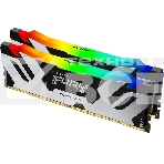 Оперативная память Kingston Fury Renegade, DDR5, 96GB (2x48GB), 6400MHz, CL32, DIMM, с радиатором, RGB, серебристый, фото8