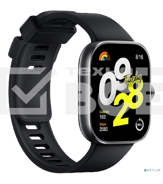 Умные часы Xiaomi BHR7854GL REDMI WATCH 4 OBSID. черный