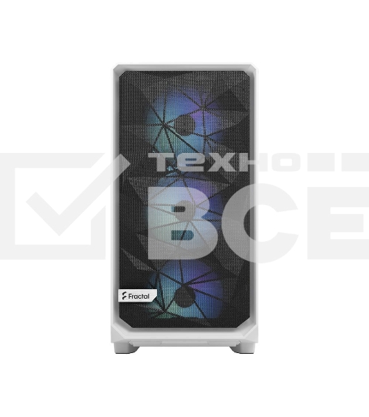 Корпус Fractal Design Meshify 2 RGB White TG Clear Tint / FD-C-MES2A-08