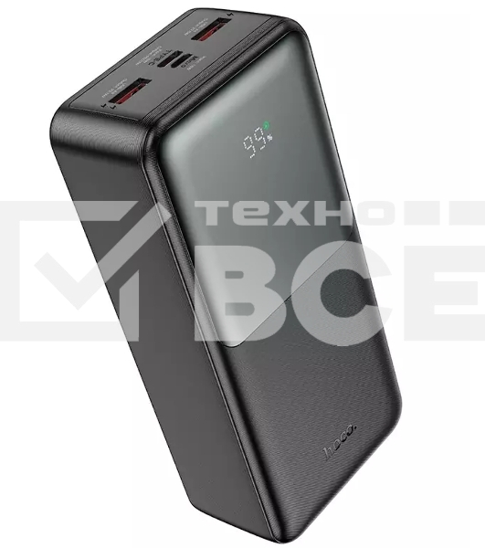 Внешний аккумулятор Powerbank HOCO J136B Sirui, 30000mAh черный