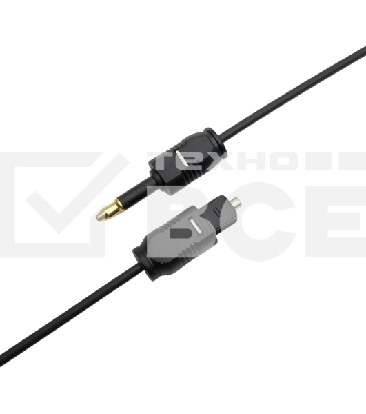 Оптический кабель (Toslink)-M -- >(Toslink)-miniM,1m, Telecom <TOC2023-1M>