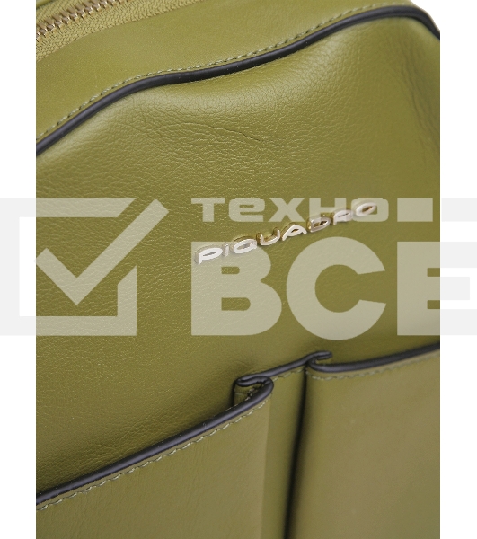 Рюкзак женский Piquadro Ashley CA6454W134/VE оливковый/бежевый кожа