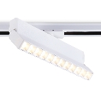 Трековый однофазный светодиодный светильник Ambrella light GL6815 WH белый LED 12W 3000K 24° 230*22*87, фото9