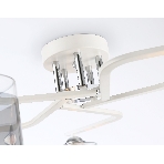 Светильник Ambrella light TR303219/5 WH/CH/SM белый/хром/дымчатый E27*5 max 60W D580*250, фото5