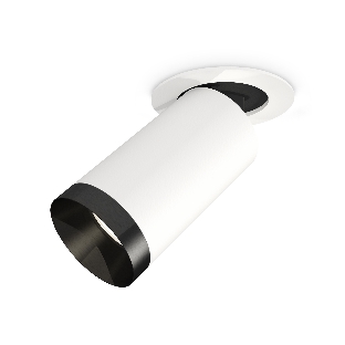 Светильник Ambrella Light XM6322201 SWH/PBK белый песок/черный полированный MR16 GU5.3 (A2241, C6322, N6131)