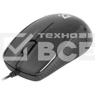 Мышь проводная Defender Optimum MB-160 черный, 1000 dpi, USB, кнопки - 3
