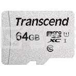 Флеш карта Micro SecureDigital 64Gb Transcend Class 10 TS64GUSD300S-A{MicroSDXC Class 10 UHS-I, SD adapter}, фото8