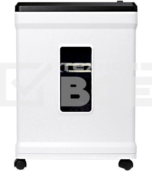 Шредер ГЕЛЕОС УМ26-2, (DIN P-2), полоса 3,9мм, 17-21 лист (70г/м2), CD/пл.карты/скрепки/скобы, 26 литров