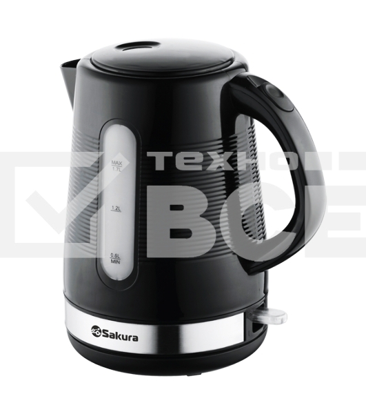 Чайник электрический Sakura SA-2343BK (1.7) черн д