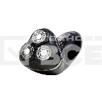 Бритва Centek CT-2166 (хром/черный) ротор, АККУМУЛЯТОР + РАБОТА ОТ СЕТИ,триммер     , фото2
