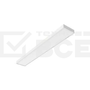 Светильник светодиодный BASIC 1195х180х50 35Вт 4000К офисный встраив. накладной с опаловым рассеив. VARTON B1-A0-00270-01G02-2003540