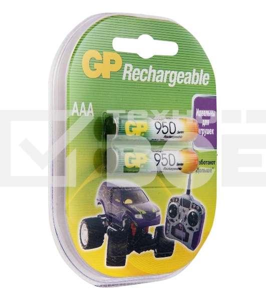 Аккумулятор GP 95AAAHC AAA NiMH 950mAh (2шт)