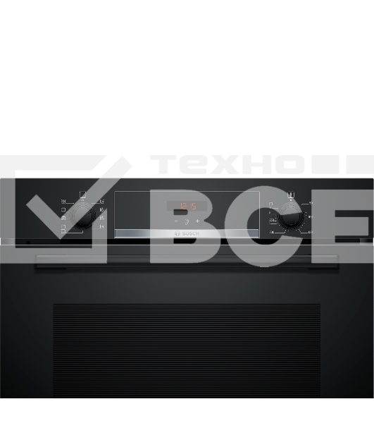 Духовой шкаф электрический Bosch HBA534EB0 черный, встраиваемый