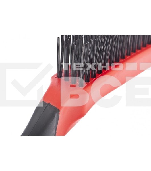 Щетка Matrix зачистная 4-х рядная, двухкомпонентная рукоятка