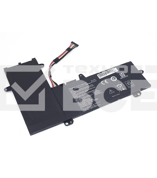 Аккумуляторная батарея для ноутбука Asus E205SA 7.6V 38Wh OEM черный