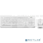 Клавиатура + мышь A4Tech Fstyler F1010 клав:белый/серый мышь:белый/серый USB Multimedia, фото5