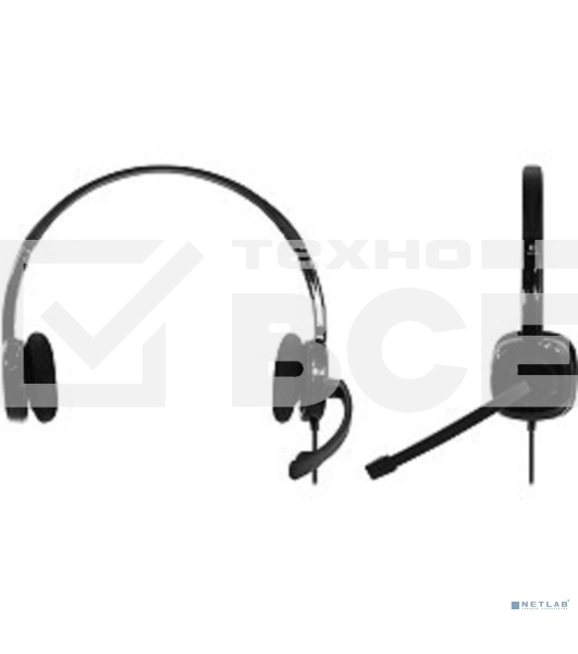 Наушники Logitech Headset H151 Stereo черный