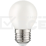 Лампа светодиодная Gauss Filament 105202109-D 9Вт цок.:E27 шар 220B 3000K св.свеч.бел.теп. (упак.:10шт), фото6