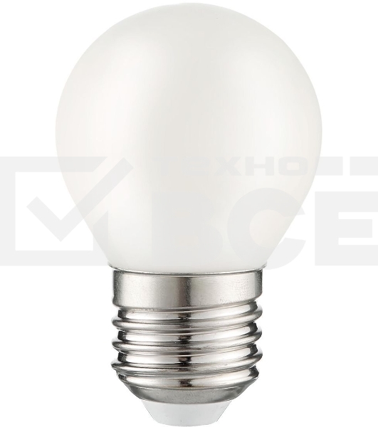 Лампа светодиодная Gauss Filament 105202109-D 9Вт цок.:E27 шар 220B 3000K св.свеч.бел.теп. (упак.:10шт)