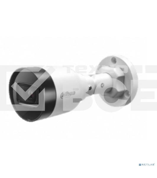 Камера видеонаблюдения IP Dahua DH-IPC-HFW1230S1P-0360B-S6 3.6-3.6мм корп.:белый